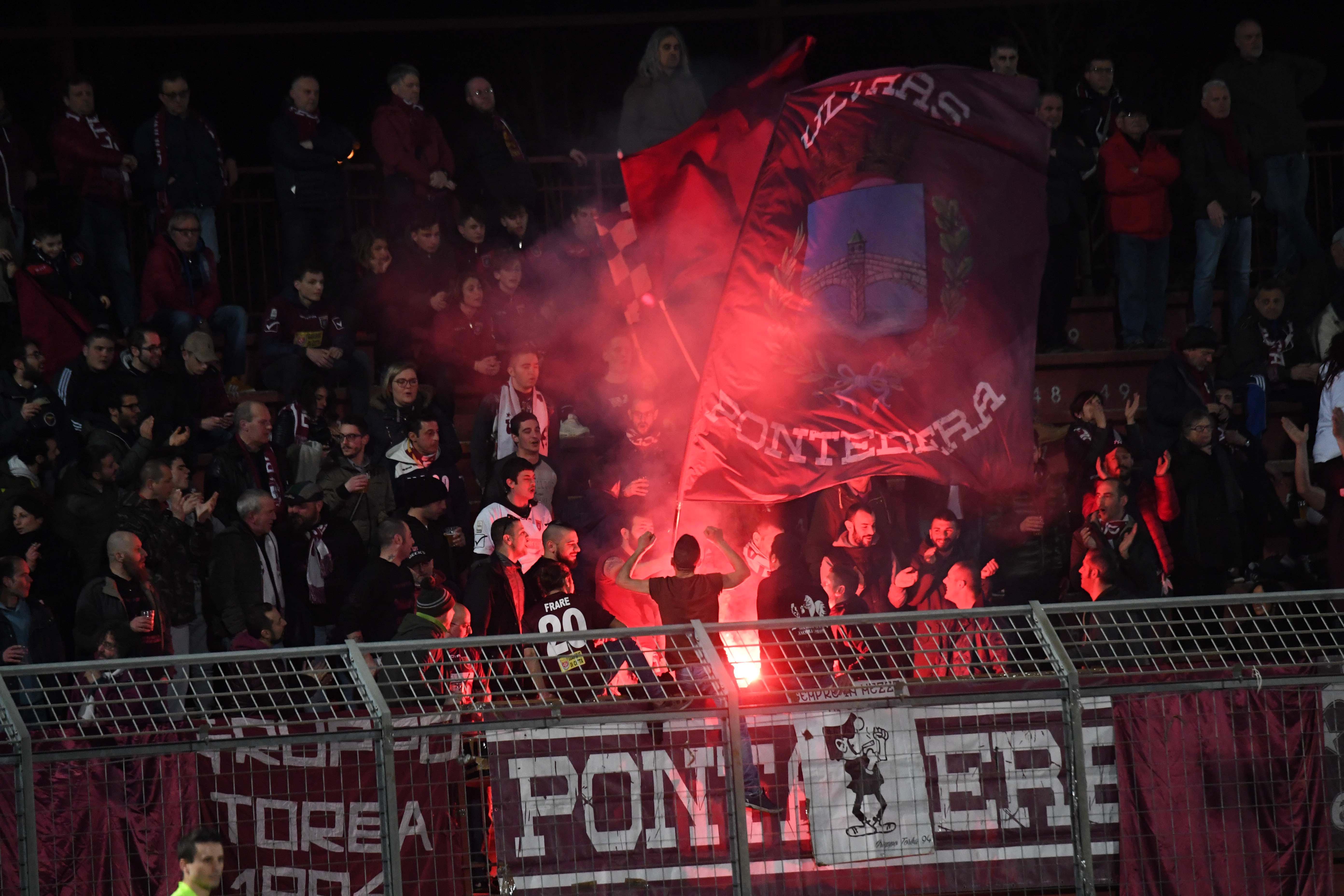 Gli Ultras Granata Pontedera hanno annunciato lo scioglimento del tifo organizzato 