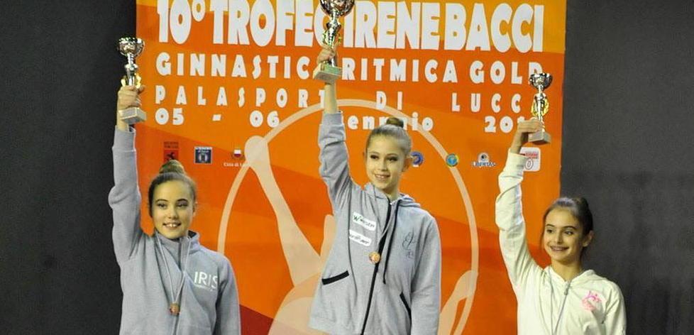 Martina Rocchi conquista il podio nella prova con il cerchio a Caorle