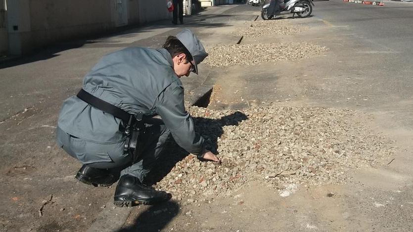 Viale Montegrappa, i forestali indagano sul taglio degli alberi