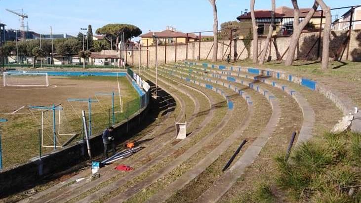 Finalmente riapre la curva Tolla Ospiterà i tifosi del Grosseto