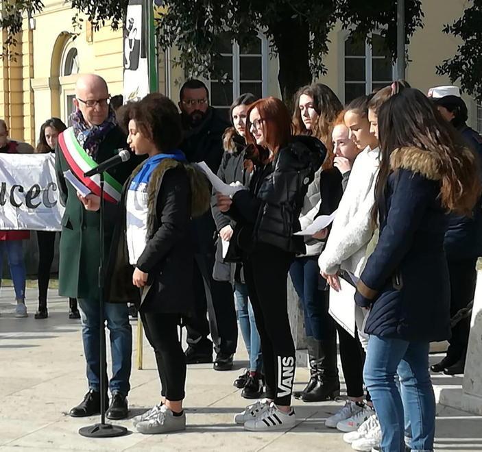 Foibe, gli studenti fucecchiesi commemorano le vittime 