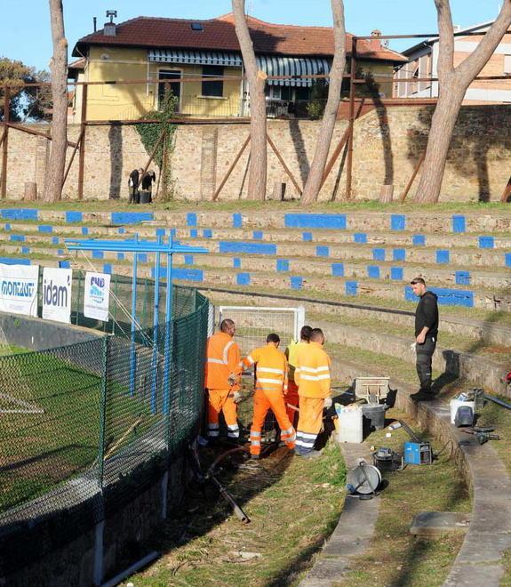 Pronta a riaprire la curva Tolla