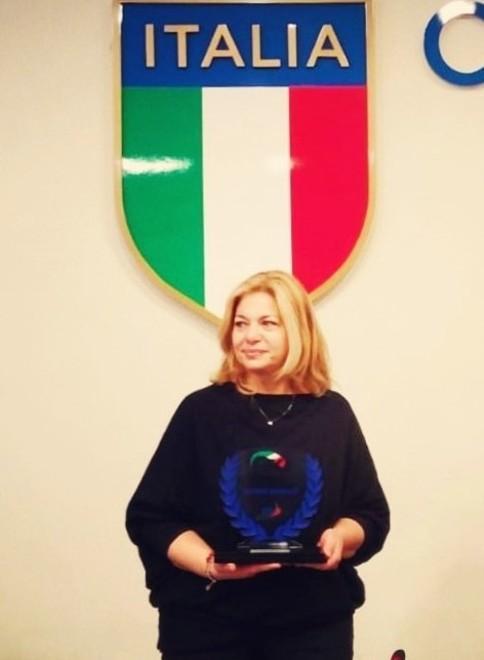 La delegata Kite di Toscana Agnese Gargiulo premiata al Palazzo del Coni