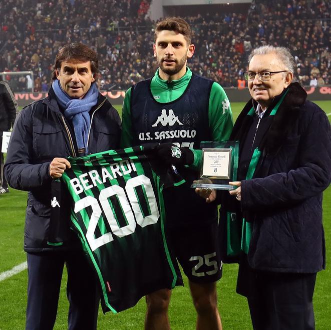 Berardi, 200 in neroverde