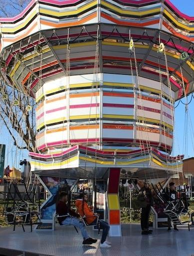 Il luna park resterà aperto fino a domenica nel parcheggio della Pesa