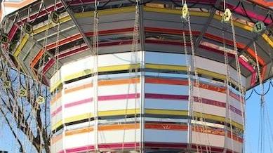 Il luna park resterà aperto fino a domenica nel parcheggio della Pesa