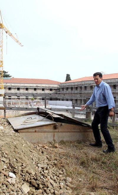 Uno dei due nuovi pozzi aperti nel 2013 alle Leopoldine (Nucci)