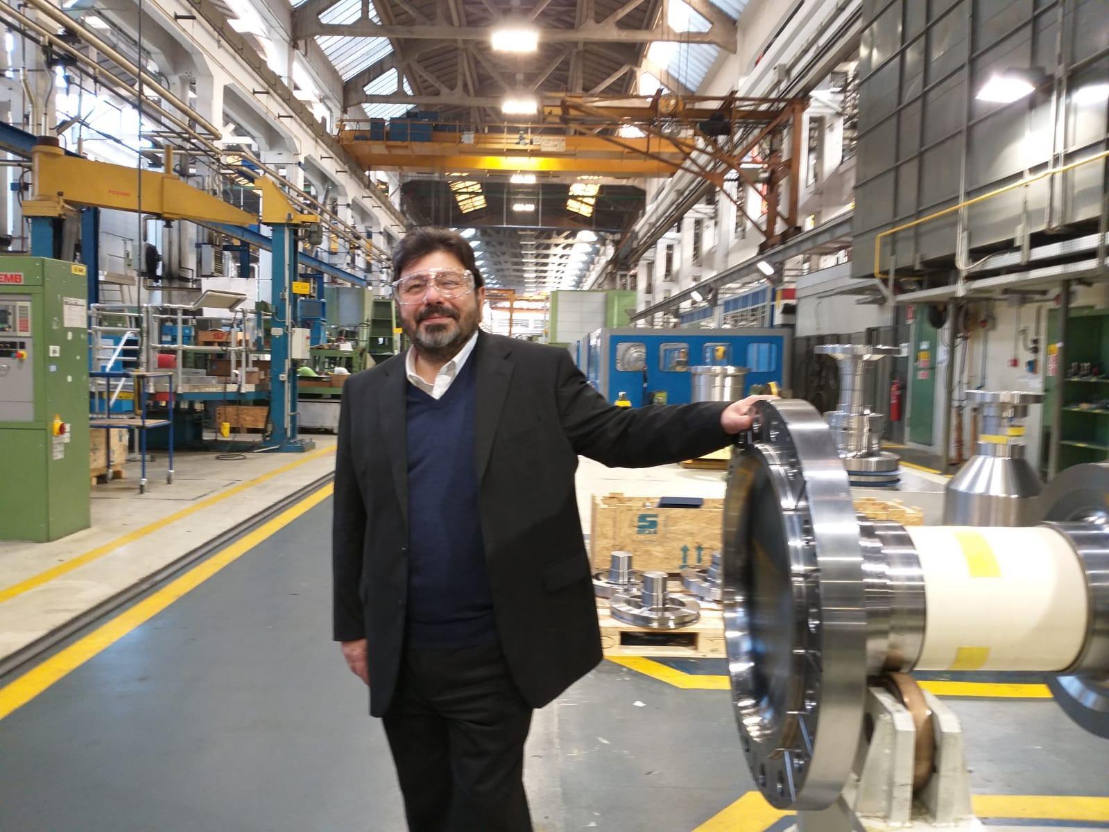 Il presidente del Nuovo Pignone Michele Stangarone