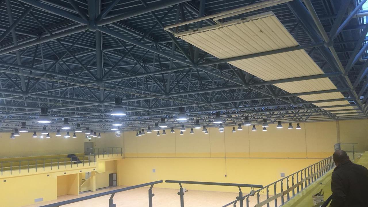 La nuova palestra dell'Ipsia a Pontedera