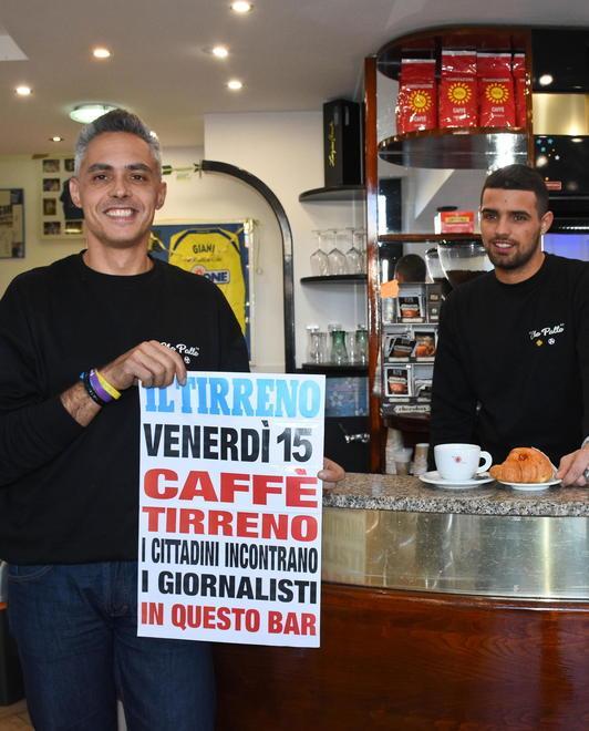 Caffè Tirreno è in via Sicilia per ascoltare le vostre idee 