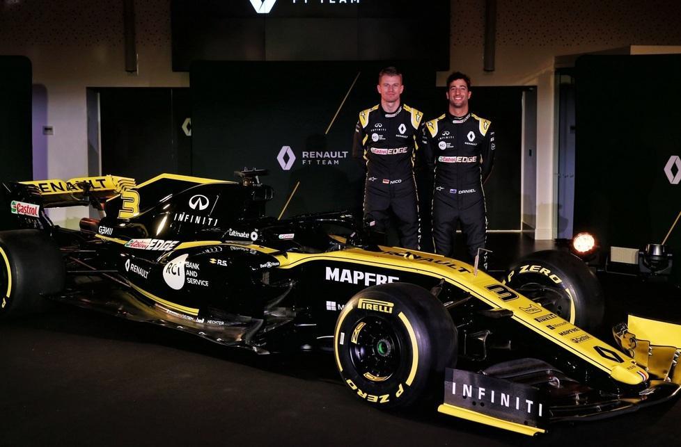 Presentata la nuova Renault di Ricciardo