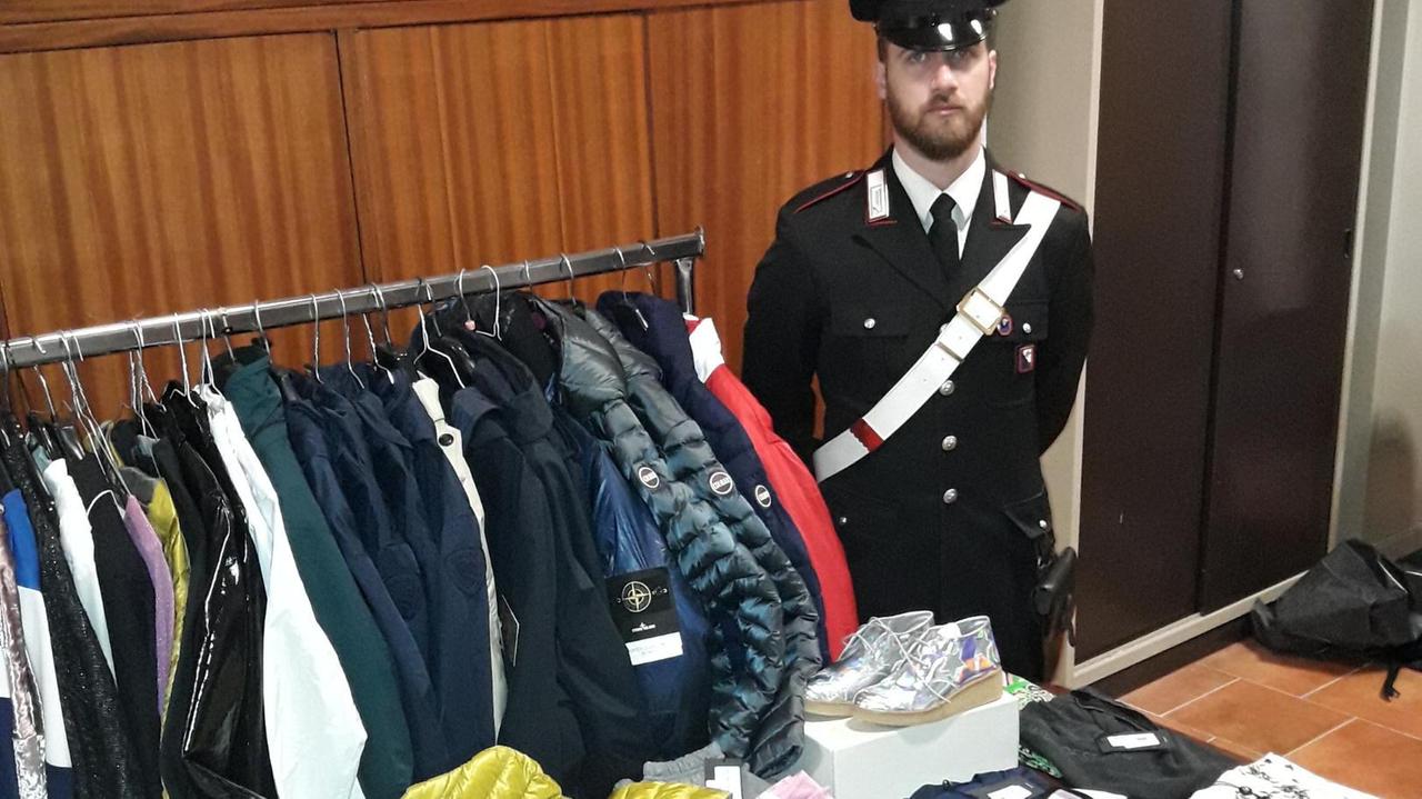 La refurtiva recuperata dai carabinieri a Pontedera