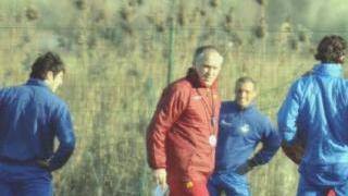 Gli azzurri si allenano sotto la direzione di mister Tazzioli