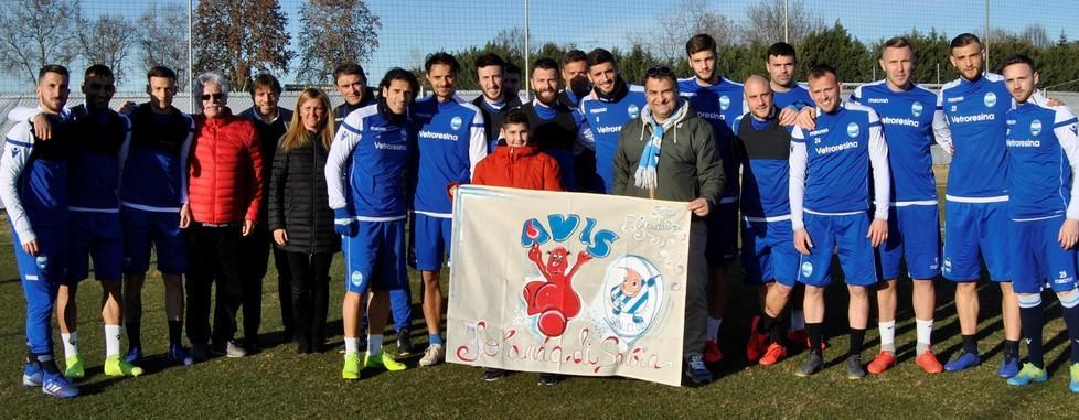 Avis e Club di Jolanda abbracciano i biancazzurri