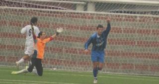 Un gol segnato dal Pisa Sporting Club in Eccellenza