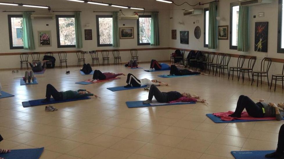 Le opere del “Cavedoni” nella sala di ginnastica