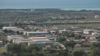 Una veduta dell’area artigianale delle Morelline