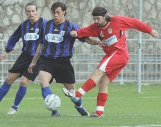 Bongiorni in un’azione di gioco