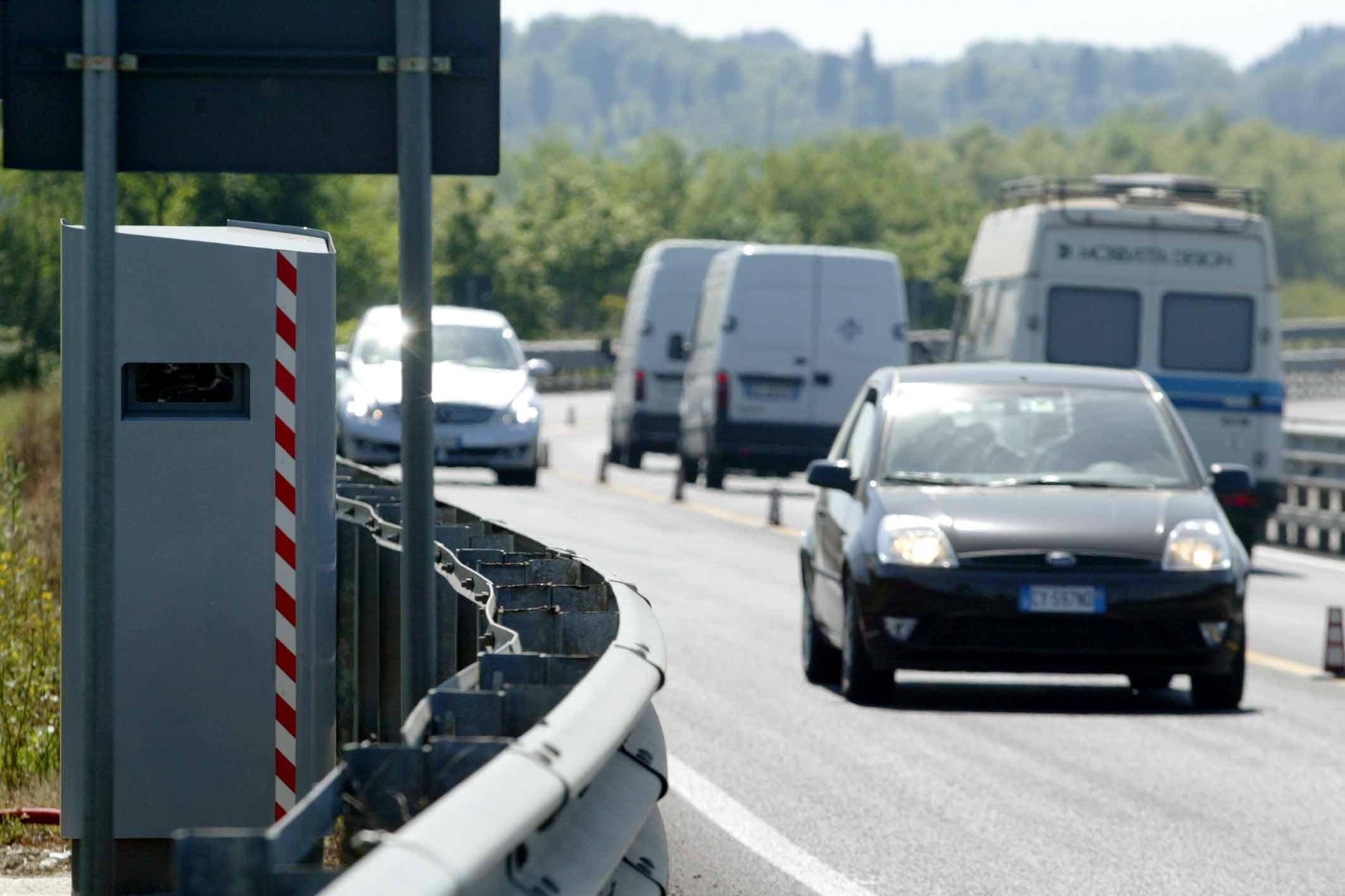 Un autovelox (foto d'archivio)