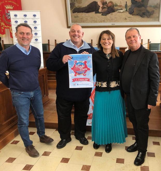 Riccardo Ginanneschi, Antonfrancesco Vivarelli Colonna, Carla Palmieri ed Enrico Collura