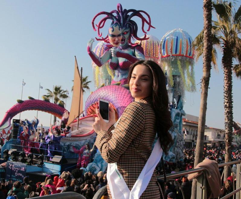 Carlotta, una sirena al corso «Mi sento come una bimba» 