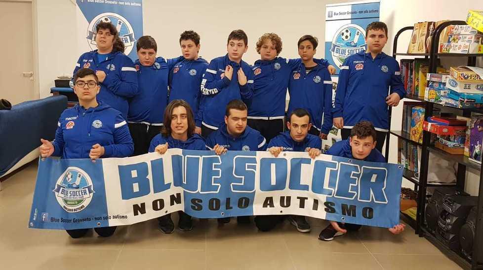 Le tute ufficiali Blue Soccer