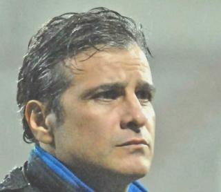 Antonio Casalini, un passato da professionista e ormai da anni bandiera del San Piero a Sieve A sinistra l’ex mister Oliviero Di Stefano