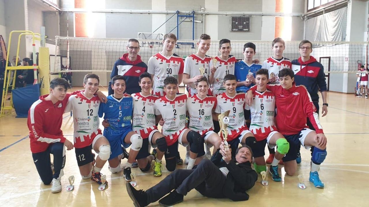 L'Under 16 del Volley Prato campione provinciale