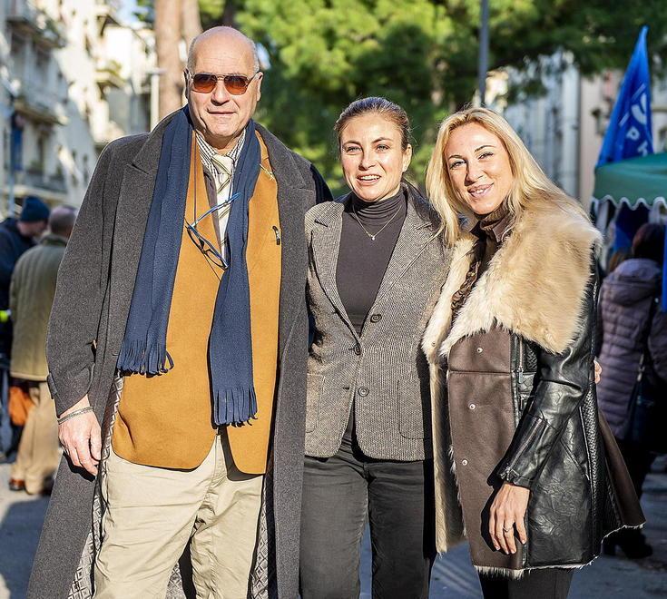 Ceccardi non arriva ma a distanza promuove Pacciardi 