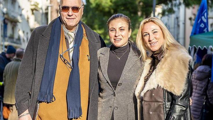 Ceccardi non arriva ma a distanza promuove Pacciardi