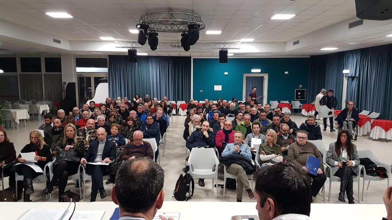 L'assemblea a Lugnano