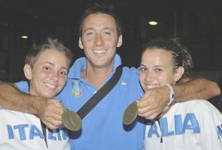 <strong>TALENTI. </strong> Nicola Zanotti con Irene Vecchi e Ilaria Bianco
