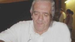 Roberto Luporini durante una cena della società azzurra