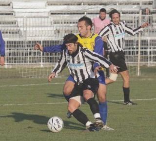 Bongiorni in azione, la Massese ha bisogno dei suoi gol