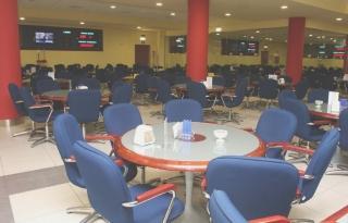 L’interno della sala Bingo Stella