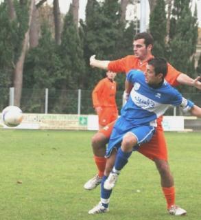 Kevin Trocar in azione difensiva