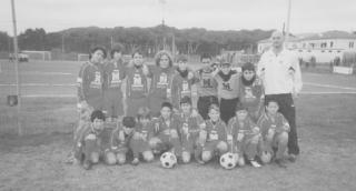 La squadra degli Esordienti 1997 dell’Aics Rosignano