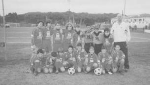 La squadra degli Esordienti 1997 dell’Aics Rosignano