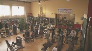 La sala attrezzi della palestra Genesi di Tassignano