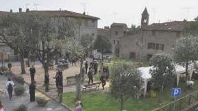 Un’immagine del borgo di Bolgheri