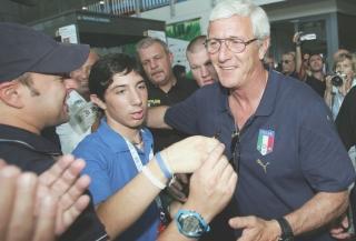 Marcello Lippi dopo la vittoria a Berlino