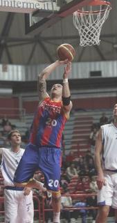 Davide Parente, il migliore tra i rossoblù nel match di domenica scorsa contro Jesolo