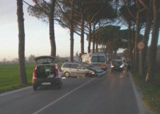 L’incidente sulla strada 429
