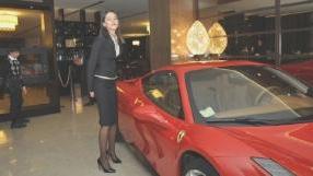 La nuova Ferrari presentata a Pisa