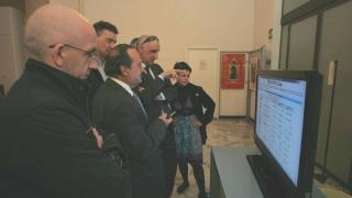 In municipio in attesa dei risultati elettorali