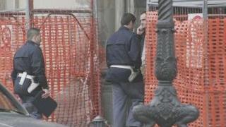 La polizia al Convitto Cicognini
