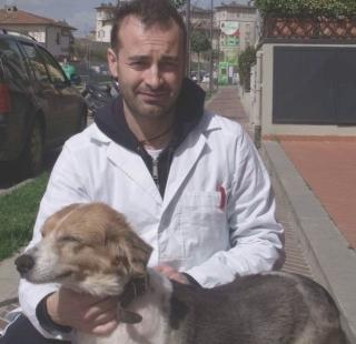 La canina con Mori 