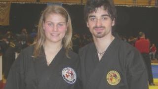 <b>ALL STYLE.</b> Veronica Bartoli e Michele Silvestri a Lisbona