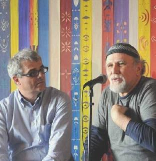 Maurizio Cantore e Moni Ovadia 