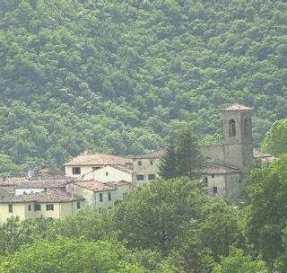 Panorama del paese di Sammomm&egrave; 
